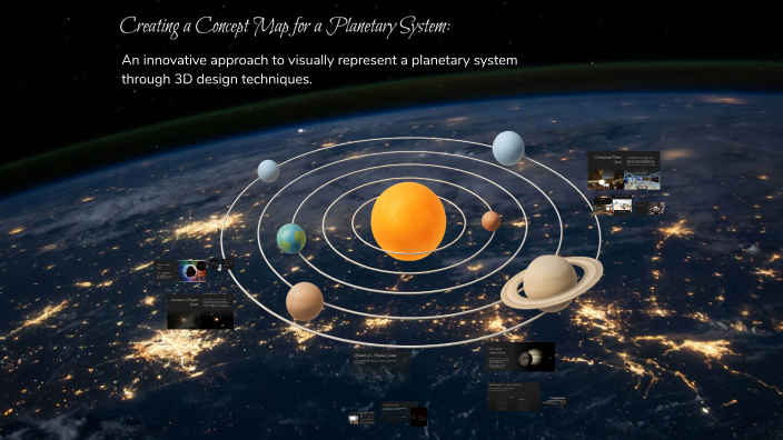 Creating a Concept Map for a Planetary System: A 3D Design Approach by ...