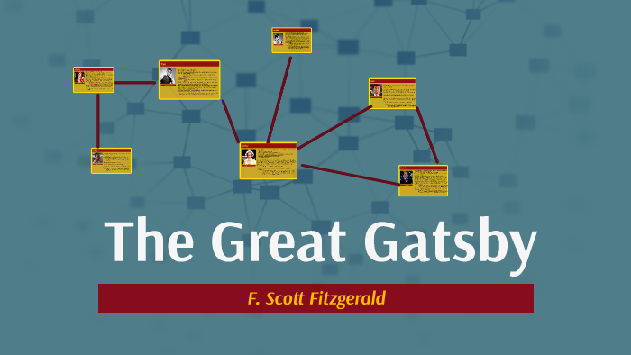 The Great Gatsby Character Map English Pd9 By Teresa Dube