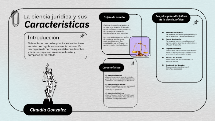 La ciencia jurídica y sus características by Claudia Gonzalez on Prezi