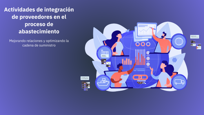 Actividades De Integración De Proveedores En El Proceso De Abastecimiento