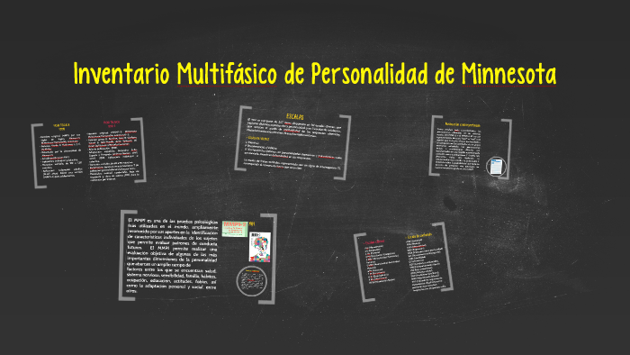 Inventario Multifásico de Personalidad de Minnesota by Daniel F Guarin