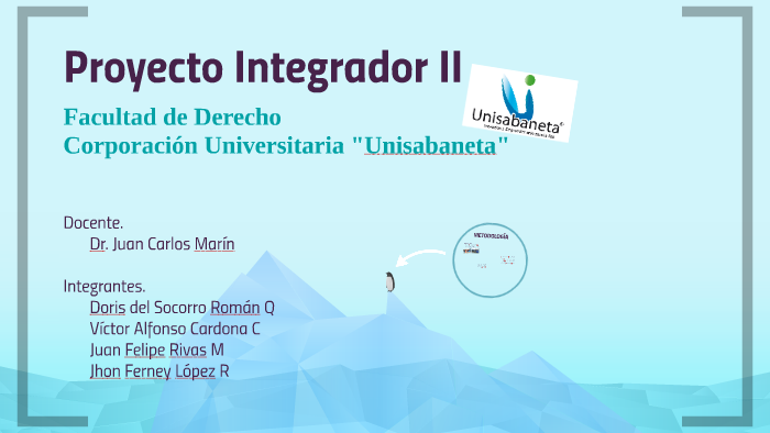 Proyecto Integrador II by Ferney Lopez R on Prezi