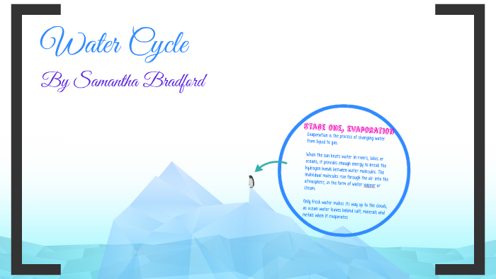 Water Cycle by Samantha Bradford on Prezi