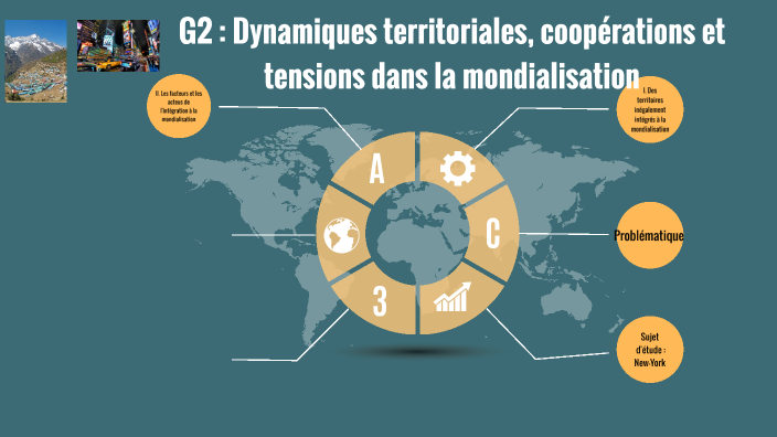 G2 Des territoires inégalement intégrés dans la mondialisation by on Prezi