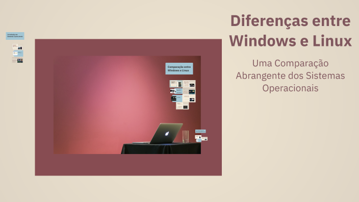 Diferenças entre Windows e Linux by Daniel Gameplayspt69 on Prezi
