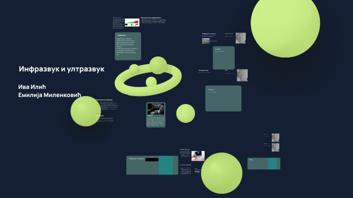 Инфразвук и ултразвук by Emilija Milenkovic on Prezi