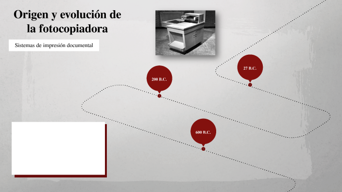 Origen y evolución de la fotocopiadora by Jose Carlos Poza Olasaguirre