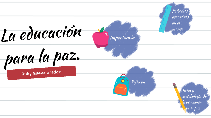 La educación para la paz by Ruby Guevara on Prezi