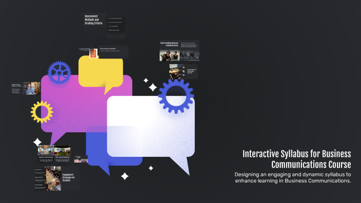 Interactive Syllabus for Business Communications Course by Adam Starks ...