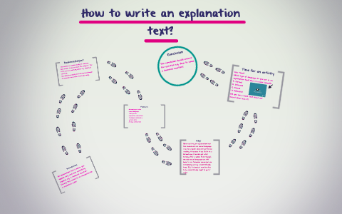 How to make an explanation text? by Joanne Simmons on Prezi