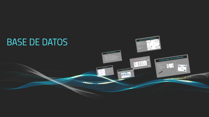 MODELO DE BASES DE DATOS by Tina Guerrero on Prezi