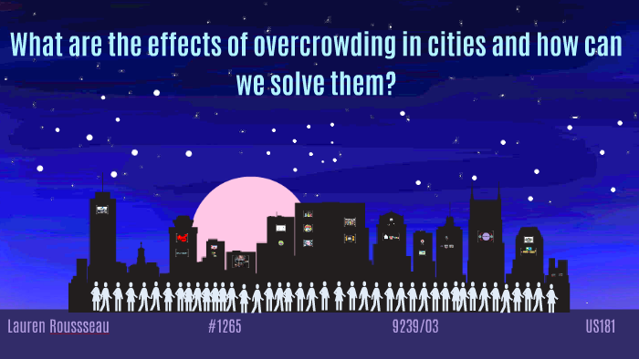 overcrowding in cities essay