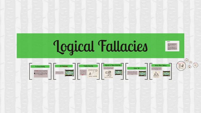 Logical Fallacies By Sara Keel