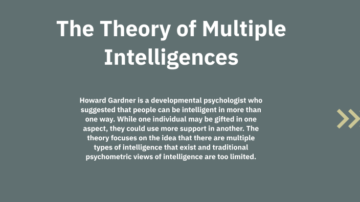 The Theory of Multiple Intelligences by Daniella Yeh on Prezi