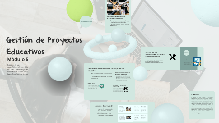 Gestión de Proyectos Educativos by Jorge Marquez on Prezi