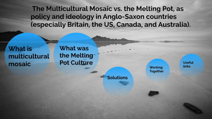The Multicultural Mosaic vs. the Melting Pot, as policy and ideology in ...
