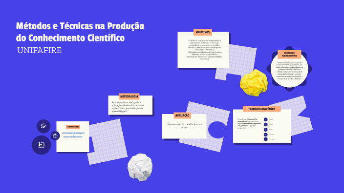 Métodos e Técnicas na Produção do Conhecimento Científico by Denise ...