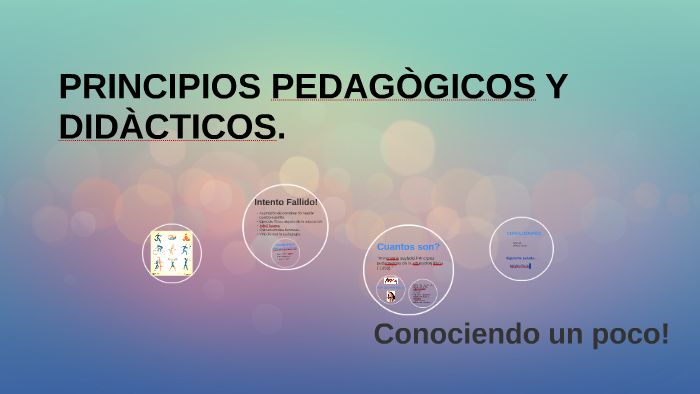 PRINCIPIOS PEDAGÒGICOS Y DIDÀCTICOS by Nelson Valle on Prezi