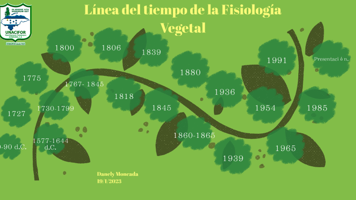 Línea de tiempo de la fisiología vegetal by Gissel Moncada on Prezi