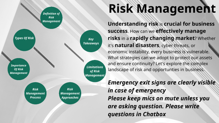 Risk Management by ijaz hafeez on Prezi