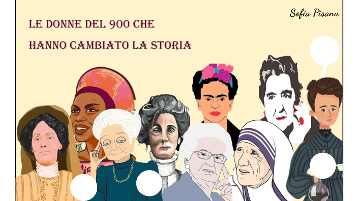 Donne Del 900 Che Hanno Cambiato La Storia Donne che hanno cambiato la storia nel 900 by Sofia Pisanu on Prezi