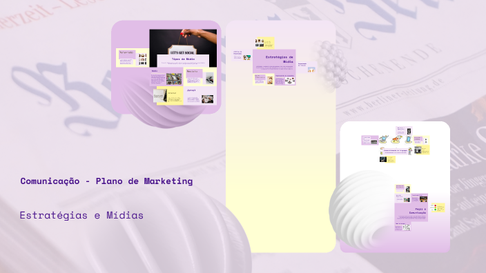 Comunicação - Plano de Marketing by Karina Malheiros on Prezi
