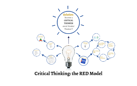red model critical thinking example