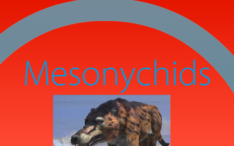 mesonychids year reported