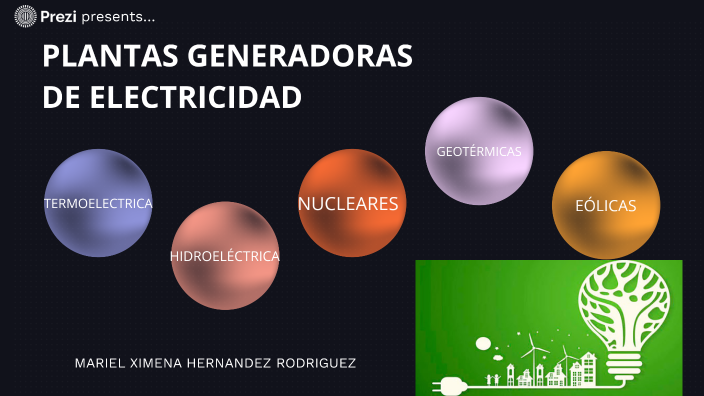 plantas generadoras de electricidad by ximena hernandez on Prezi