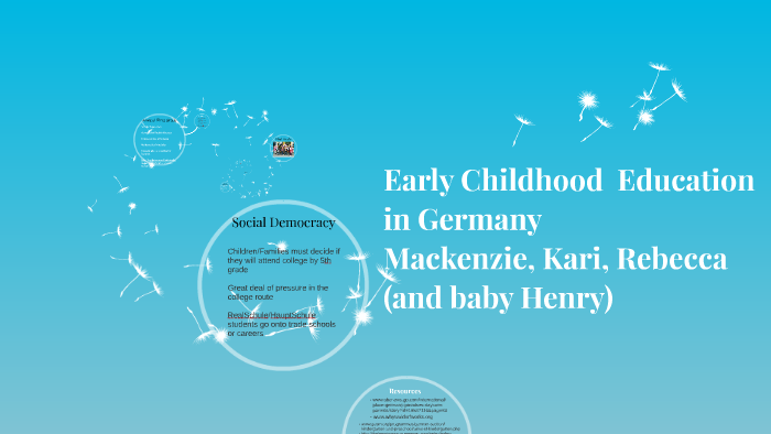 study early childhood education in germany