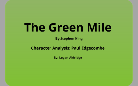 the green mile script