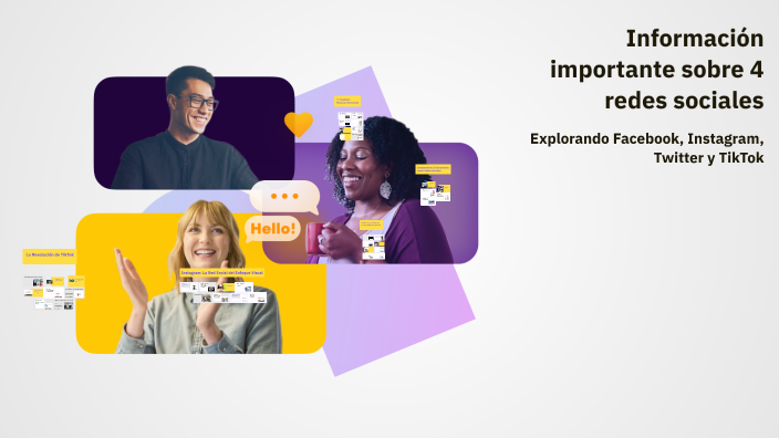 Información importante sobre 4 redes sociales by Valeria Hernández on Prezi