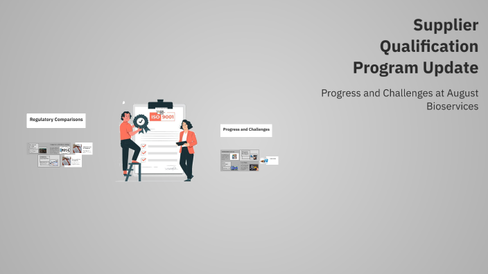 Supplier Qualification Program Update by Minu Yadav on Prezi