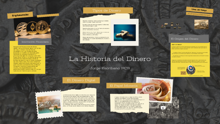 La historia del dinero by Jorge Escribano Rubiales on Prezi