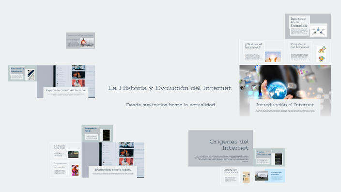La Historia y Evolución del Internet by jolie martinez chavez on Prezi