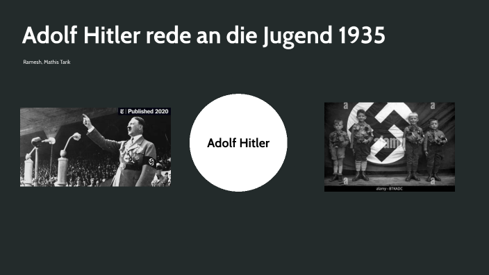 Hitlers Rede An Die Jugend 1935 Text Adolf HItler Rede an die Jugend by Its_Tarik on Prezi