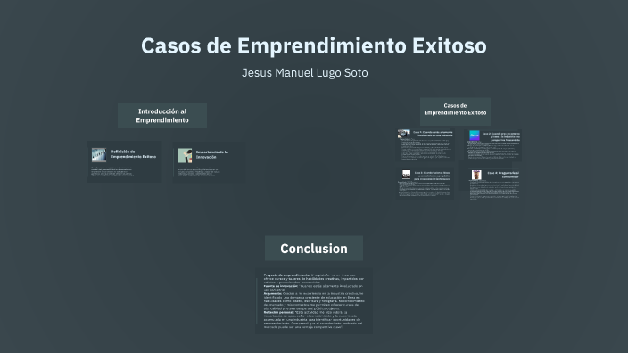 Casos de Emprendimiento Exitoso by Jesus Lugo on Prezi