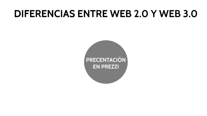 diferencias entre web 2.0 y 3.0 by Juan Nicolas Camargo Vargas on Prezi