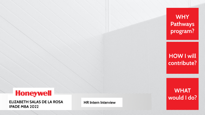 honeywell interview case study