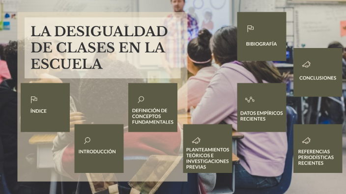 La desigualdad de clases en la escuela by ANDREA ARGUEDAS GONZALVEZ DE
