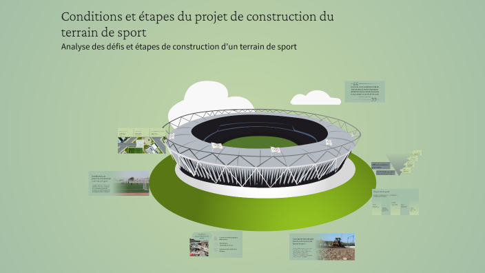 Conditions et étapes du projet de construction du terrain de sport by ...