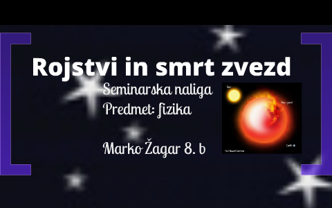 Rojstvo in smrt zvezd by Marko Zagar