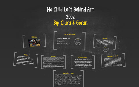 No Child Left Behind Act by clara marsh on Prezi