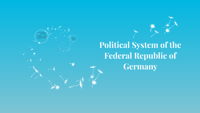 Political system of Germany by Julia Szerszon on Prezi