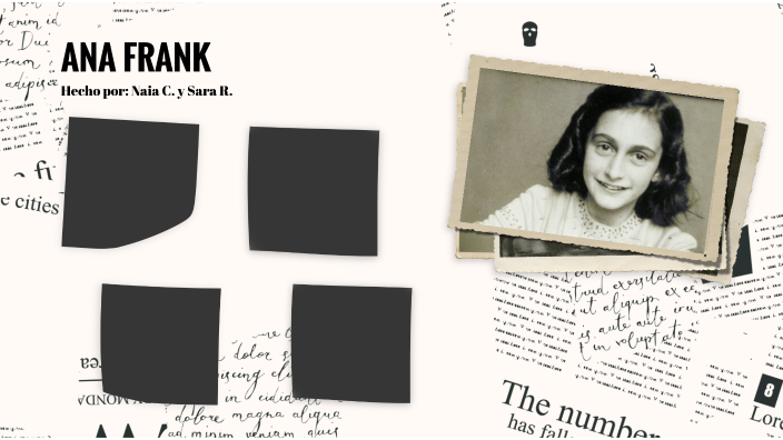 ANA FRANK by sara rosca on Prezi