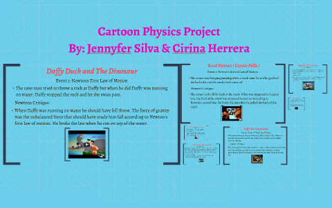 cartoon physics project