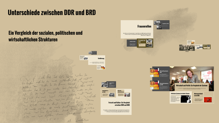 Unterschiede Zwischen Brd Und Ddr Unterschiede zwischen DDR und BRD by Esther Bollen on Prezi