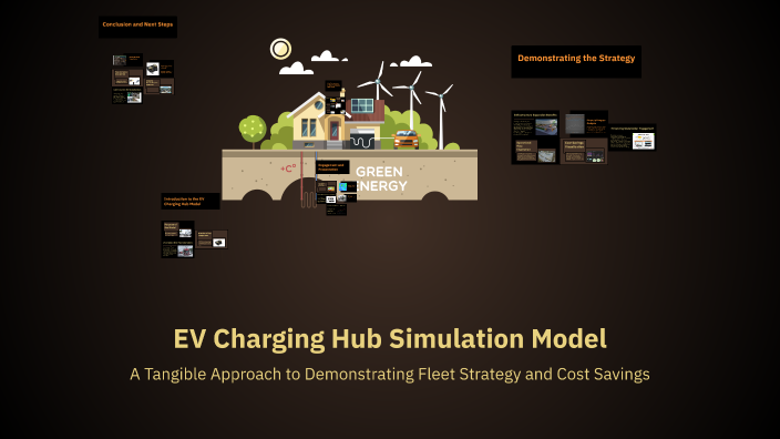 EV Charging Hub Simulation Model by prakriti desai on Prezi