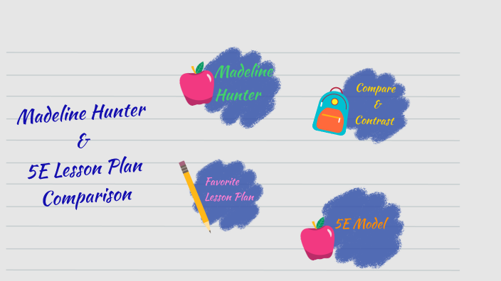 Madeline Hunter & 5E Lesson Plan Comparison by Emma Serna on Prezi