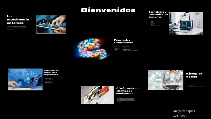 La multimedia en la web y diseño web con elementos de multimedia by ...